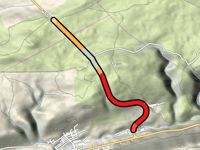 Hunter Street / Route 93 from Nesquehoning