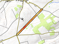 Hurtebise vanuit Westrehem