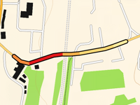 Hurworth Road von Croft-on-Tees