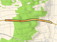 Ichenhauser strasse vanuit Ettenbeuren