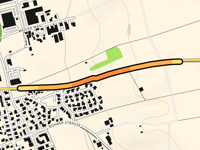 Ichenhauser strasse vanuit Ichenhausen