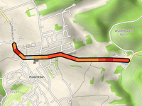 Ihrlerstein über Kelheimer Strasse