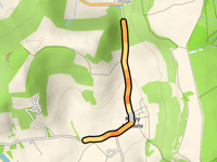 Ingdale Lane przez Whinmoor Hill