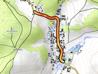 Inselbergstrasse from Bairoda