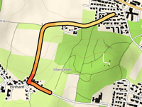 Irlberg via Einhamer Strasse