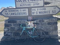 Col de l'Iséran from Val-d'Isère