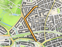 Jacob Cremerstraat przez Apeldoornsestraat