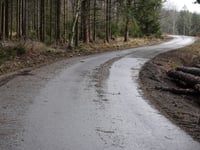 Jägerhausstrasse von Dreilägerbachtalsperre