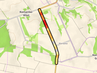 Janówka Górna desde Komarów-Wieś