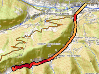 Jaufental / Valle di Giovo z Sterzing / Vipiteno