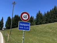 Jaunpass from Reidenbach