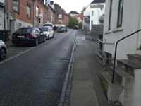 Jellingvej vanuit Vejle