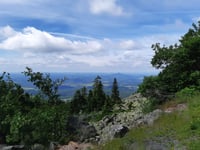 Ještěd depuis Křižany