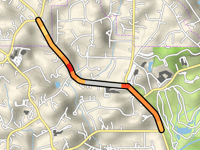 Jett Road via Powers Ferry Road