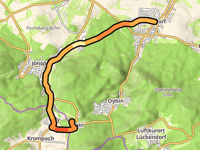 Johannisstein / Jánské kameny von Olbersdorf über Jonsdorf