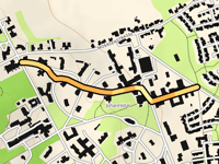 Johannisstrasse via Siebenweg