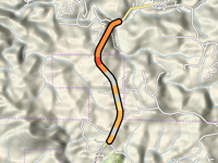 Jones Mountain Road from Pleasant Valley