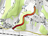 Kainrechtweg from Unterkombach