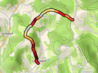 Kalkbergweg z Ludersdorf