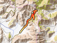 Kandila Pass über Kandila