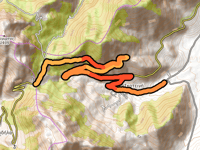 Kandila Pass über Skoteini
