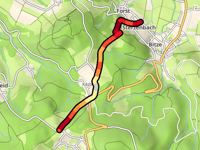 Käsberg przez Wiesenau