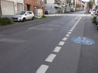 Kasinostrasse von Aachen Hauptbahnhof