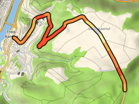 Kastellauner Strasse desde Treis-Karden