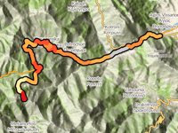 Katousi Pass von Pyli über Stournareika