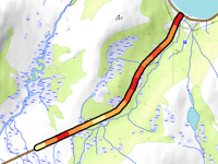 Kattfjordeidet from Hendrikvika