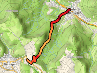 Katzensteig da Laufen an der Eyach