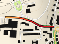 Kemnater Strasse desde Kaufbeuren por Kemnater Strasse