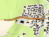 Kaufbeurer Strasse von Thalhofen an der Gennach