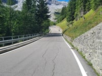 Kaunertaler Gletscherstrasse from Prutz