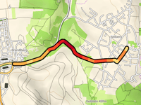 Keilberg über Vordere Keilbergstrasse