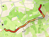 Kemmelberg von Dranouter über Monteberg