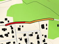 Kempfenhofer Weg von Kempfenhof