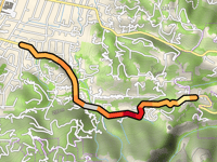Kennedy Road von Los Gatos