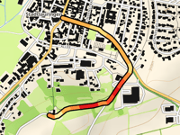 Kerlachkapelle / Weberberg przez Sulzdorfer Straße