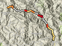 King Ridge Road da Cazadero
