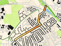 Kingsley Drive via Kingsley Road