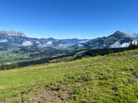 Kirchberg in Tirol from Fleckalm