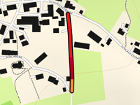 Kirchberg über Schläulestrasse