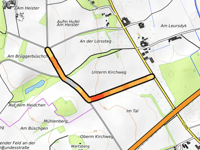 Kirchweg via Kellesweg