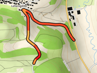 Kirchweg über Lehenweiler