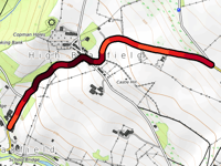 Kirk Edge Road / Côte de Bradfield from Low Bradfield