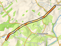 Kirkby Lonsdale Road da Arkholme