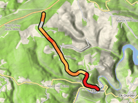 Kitzmiller Road desde Kitzmiller