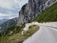 Klanška Škrbina / Mangartsko sedlo da Predel Mangart
