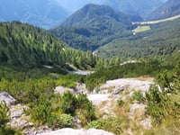 Klanška Škrbina / Mangartsko sedlo da Predel Mangart